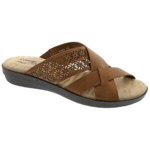 Easy Street Women's COHO Slide Sandal TAN Size 6 N